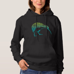 Camiseta Maori Kiwi Tribal Aboriginal Arte para Ave na Nova