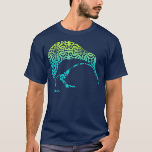 Camiseta Maori Kiwi Tribal Aboriginal - Pássaro da Nova Ze