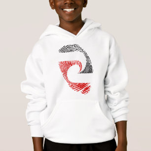 Camiseta Maori sinaliza impressões digitais