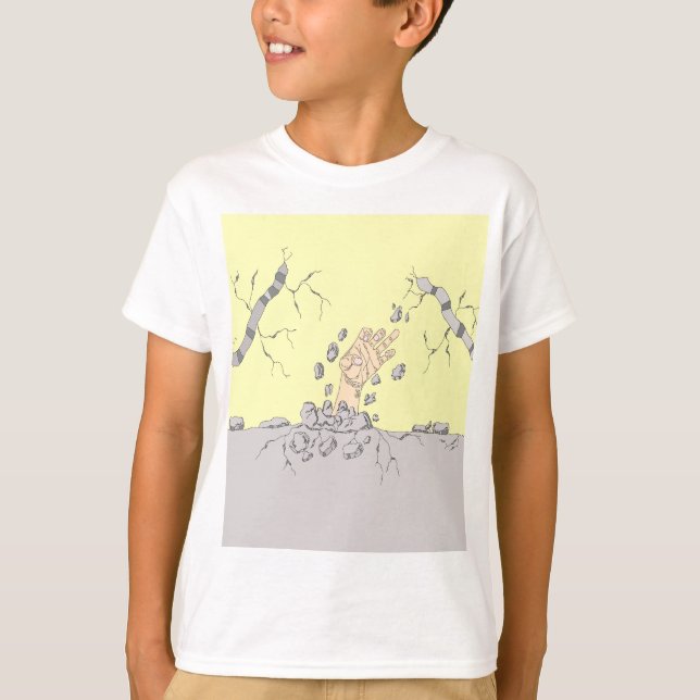 Camiseta Mãos à espera de ajuda (Frente)