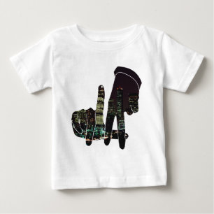 Camiseta Mãos da skyline do LA