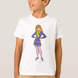 Camiseta Mãos de Daphne nos quadris