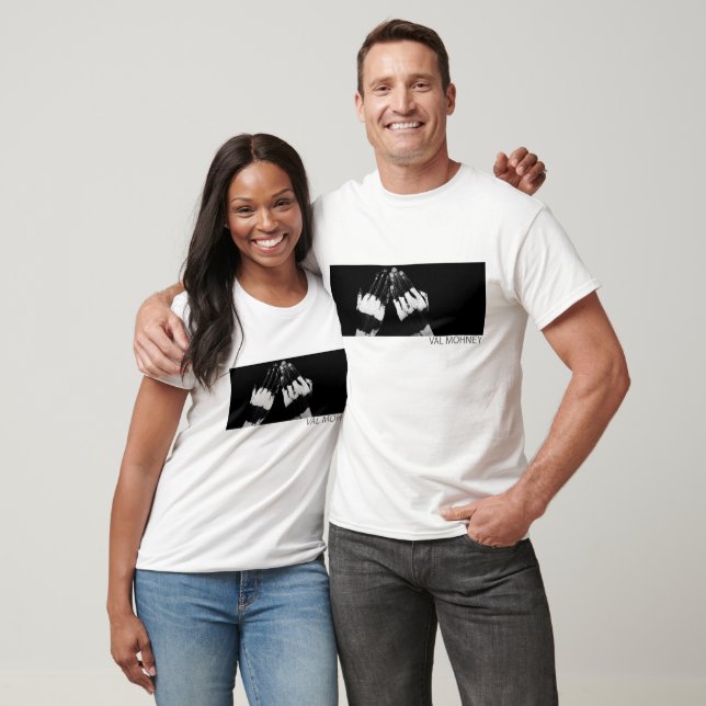 Camiseta mãos de decapagem (Unissex)