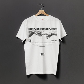 Camiseta Mãos de Deus e Adão