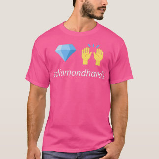 Camiseta Mãos de diamante com hashtag