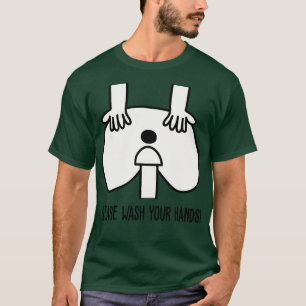 CAMISETA MÃOS DE LAVAGEM