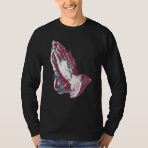 Camiseta Mãos de Oração Amém Jesus_3
