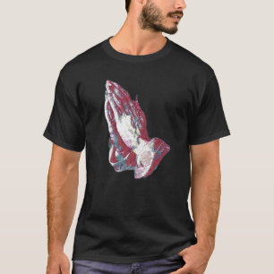 Camiseta Mãos de Oração Amém Jesus Premium_2