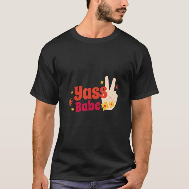 Camiseta Mãos de Paz de Yass Babe (Frente)