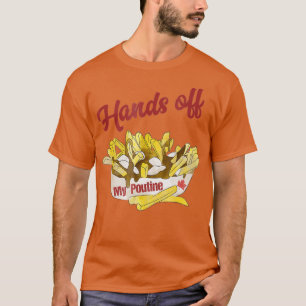 Camiseta Mãos de Poutine Canadian Vintage Canada Maple
