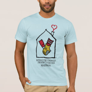 Camiseta Mãos de Ronald McDonald