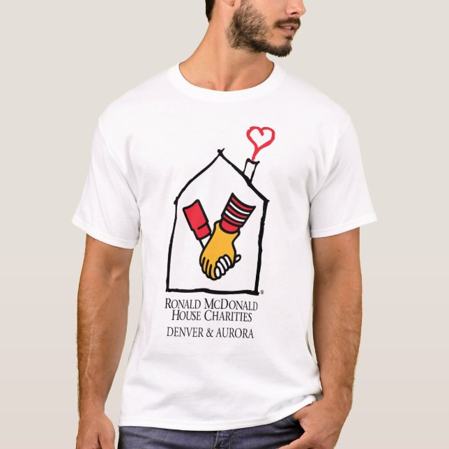 Camiseta Mãos de Ronald McDonald (Frente)