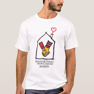 Camiseta Mãos de Ronald McDonald