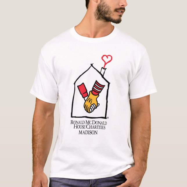 Camiseta Mãos de Ronald McDonald (Frente)