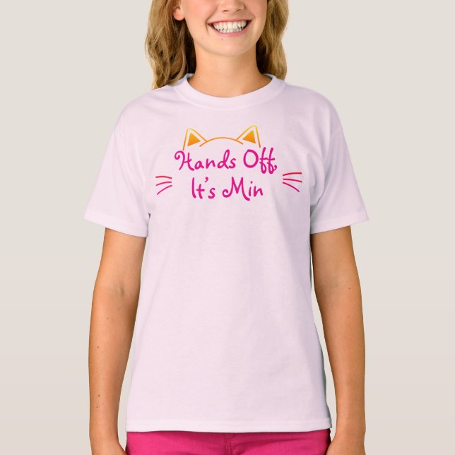 Camiseta Mãos desligadas, é mín (Frente)
