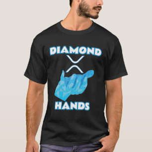 Camiseta Mãos Diamond XRP Ripple Crypto-currency