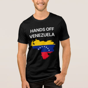 Camiseta Mãos Fora da Venezuela