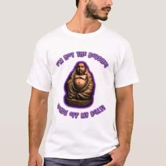 Camiseta Mãos fora de minha barriga! (Maternidade)