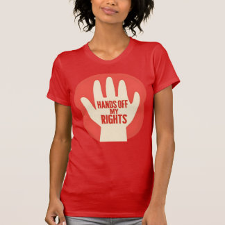 Camiseta Mãos Fora dos Meus Direitos – Igualdade