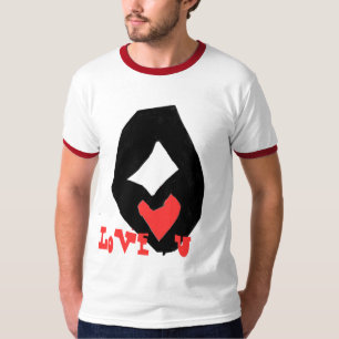 Camiseta mãos luvas