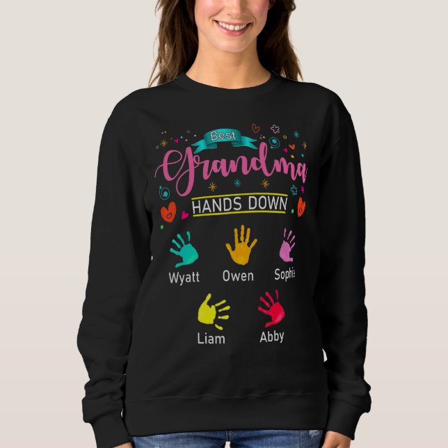Camiseta Mãos para Baixo Vovó (Frente)