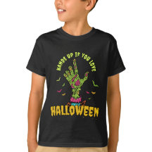 Mãos para cima se você ama Halloween - Mão Zombie