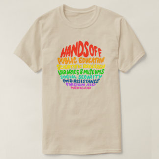 Camiseta Mãos para fora