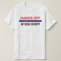 Mãos para fora da minha segurança social - Azul br