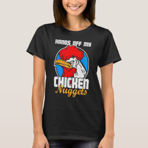 Camiseta Mãos Para Fora De Minha Piada De Galinha
