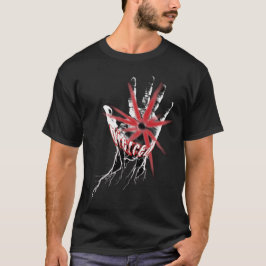 Camiseta Mãos perfuradas de unhas