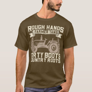 Camiseta Mãos Reboques Sujos Farmantes Raízes do País