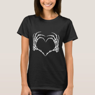 Camiseta Mãos - Sinal de Coração Homens do Figurino de Hall