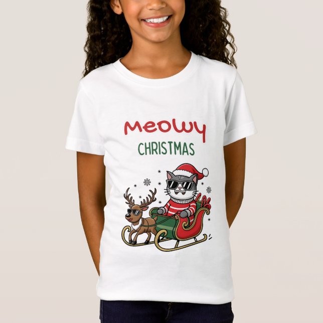 Camiseta Maowy Christmas (Frente)