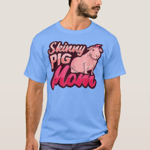Camiseta Mãozinho de porco Mãe Bandana Design de Guiné Pig 