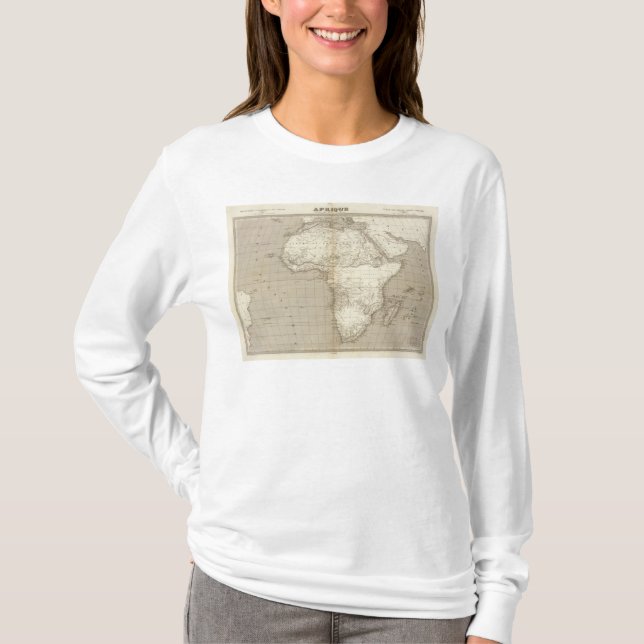 Camiseta Mapa 2 de África (Frente)