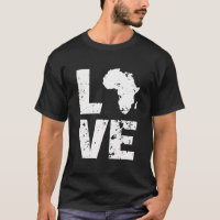 Mapa Africano do Continente I Love Africa