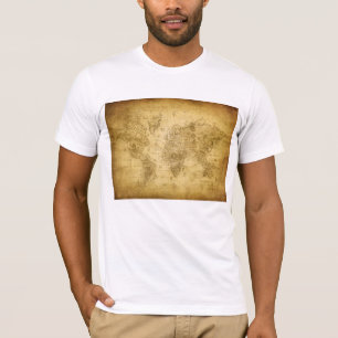 Camiseta Mapa antigo do felpudo Express®