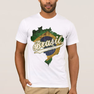 Camiseta Mapa Brasil