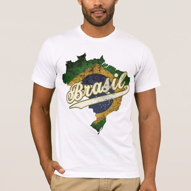 Camiseta Mapa Brasil (Frente)