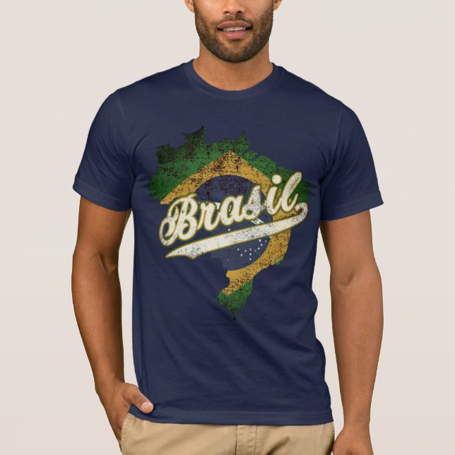Camiseta Mapa Brasil (Frente)