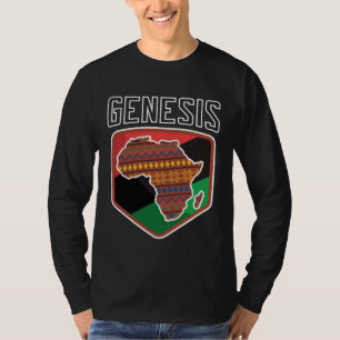 Camiseta Mapa da África Kente Orgulho Negro Afro-Americano