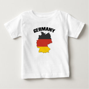 Camiseta Mapa da Alemanha - Bandeira Alemã - Viagem de Alem