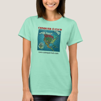Camiseta Mapa da América do Norte