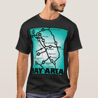 Camiseta Mapa da Área do Golfo