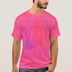 Camiseta Mapa Da Cidade De Toronto Do Ontário Canadá - Colo