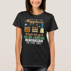 Camiseta Mapa da Cidade do Brasil no Rio de Janeiro