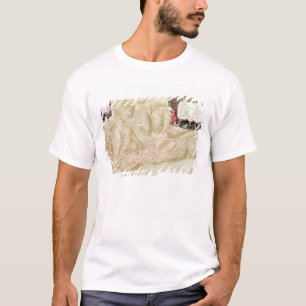 Camiseta Mapa da cidade e da citadela de Bellisle