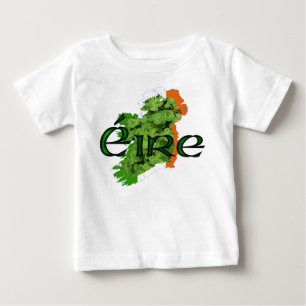 Camiseta Mapa da Irlanda v2 por Kenneth Yoncich