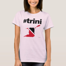 Camiseta mapa da mistura do #trini