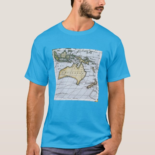 Camiseta Mapa da Nova Holanda (Frente)